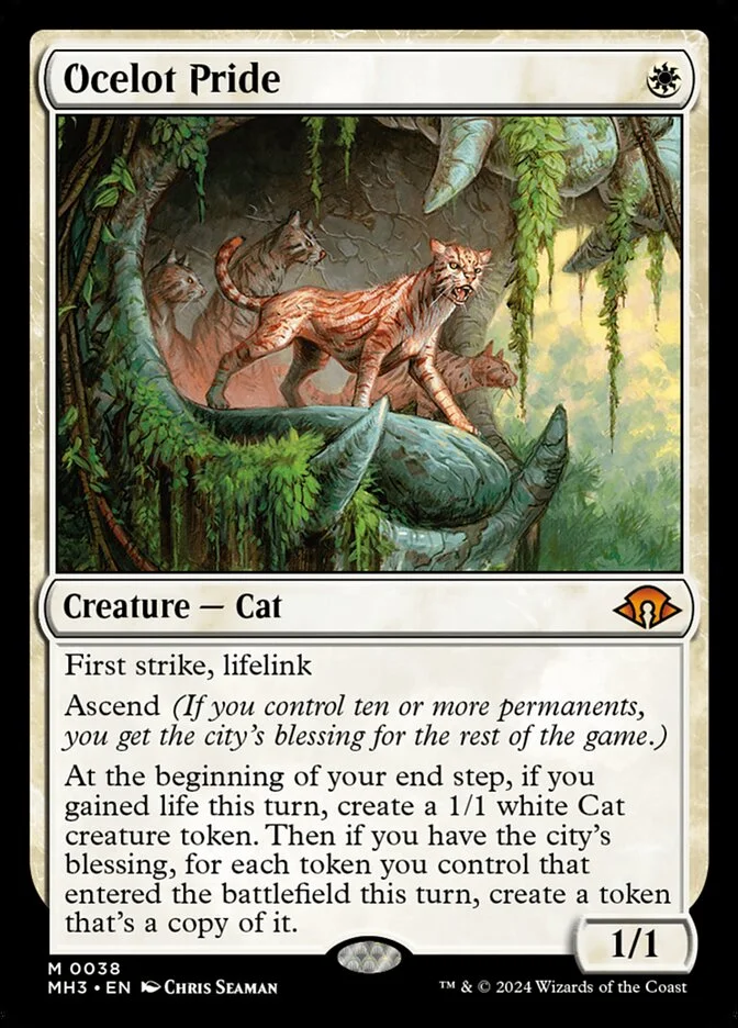 Ocelot Pride (Modern Horizons 3) - Magic: The Gathering in TCG Land