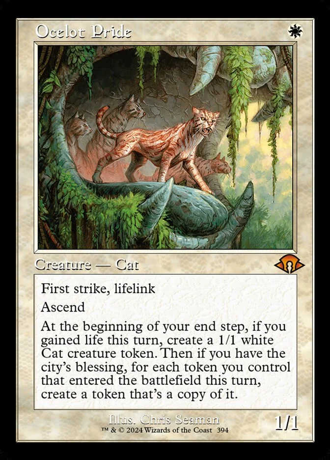 Ocelot Pride (Modern Horizons 3) - Magic: The Gathering in TCG Land