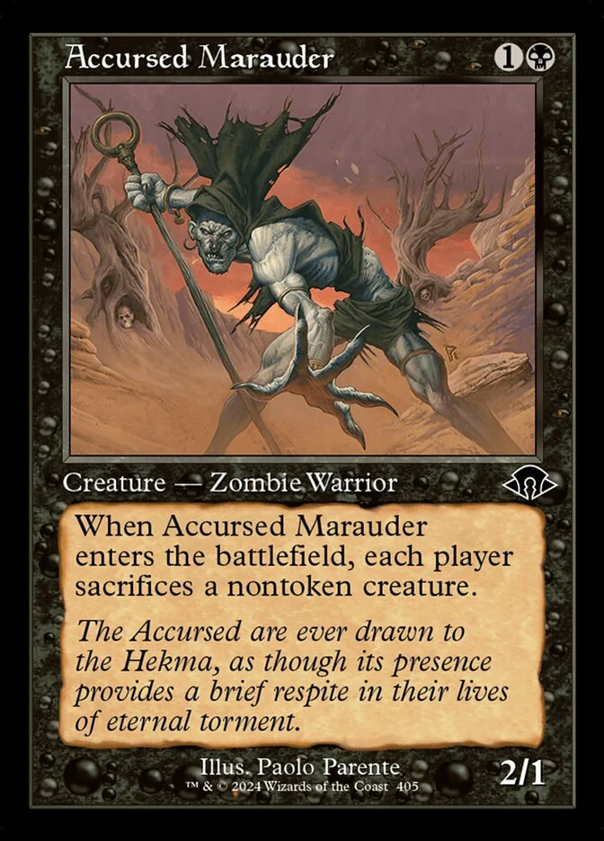 Accursed Marauder (Modern Horizons 3) - Magic: The Gathering in TCG Land