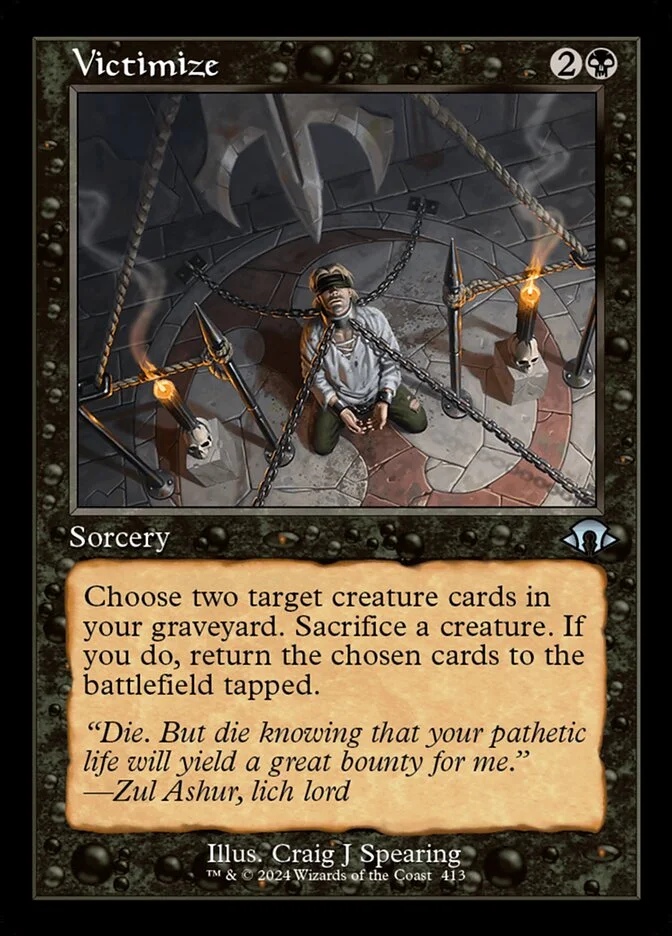 Victimize (Modern Horizons 3) - Magic: The Gathering in TCG Land