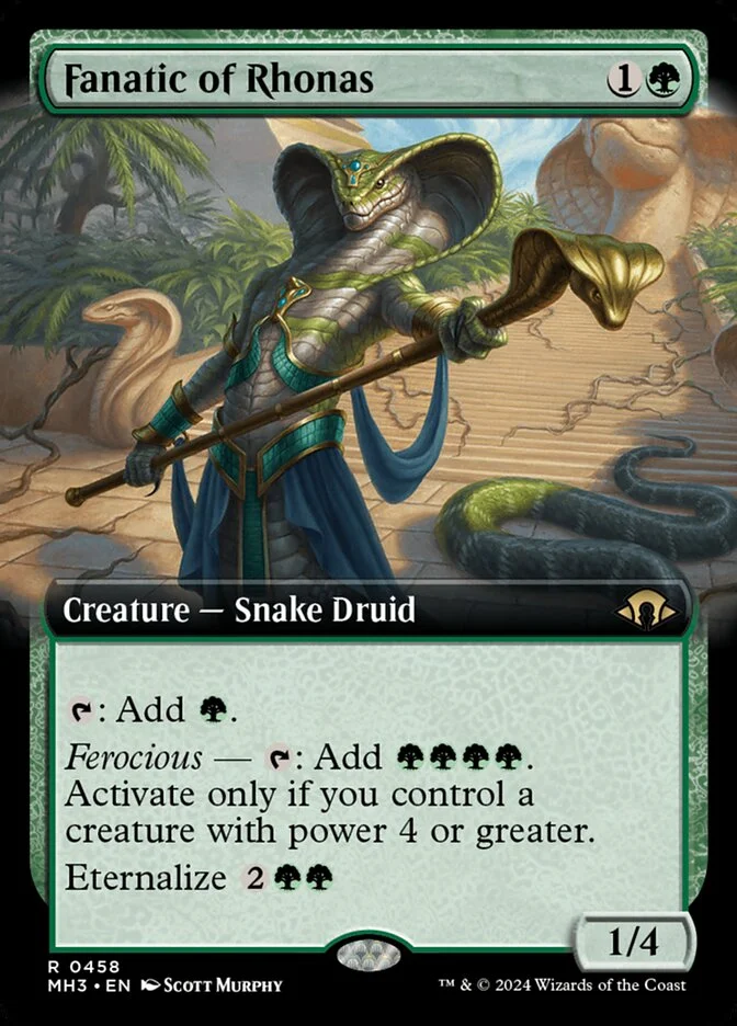 Fanatic of Rhonas (Modern Horizons 3) - Magic: The Gathering in TCG Land