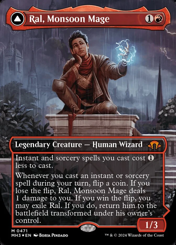 Ral, Monsoon Mage (Modern Horizons 3) - Magic: The Gathering in TCG Land