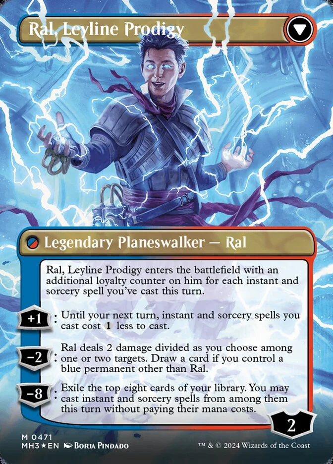 Ral, Leyline Prodigy (Modern Horizons 3) - Magic: The Gathering in TCG Land
