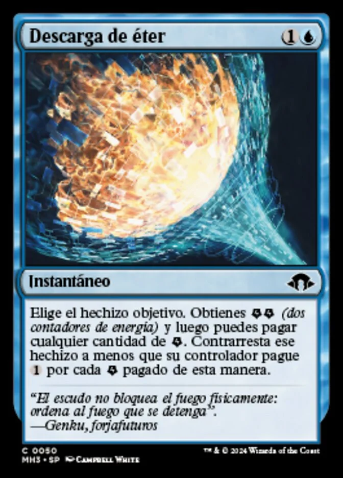 Descarga de éter (Modern Horizons 3) - Magic: The Gathering in TCG Land