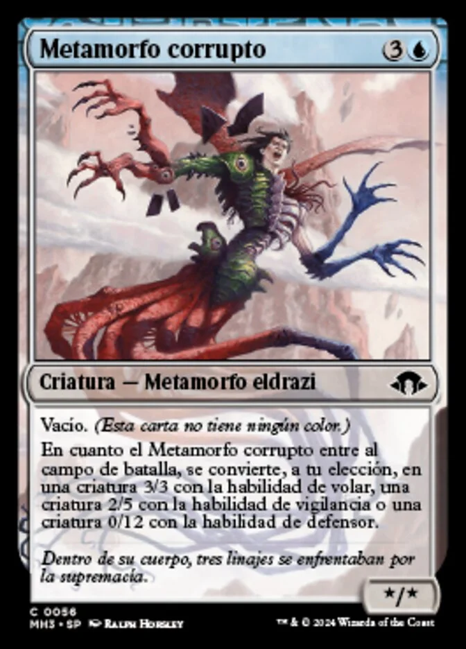 Metamorfo corrupto (Modern Horizons 3) - Magic: The Gathering in TCG Land México