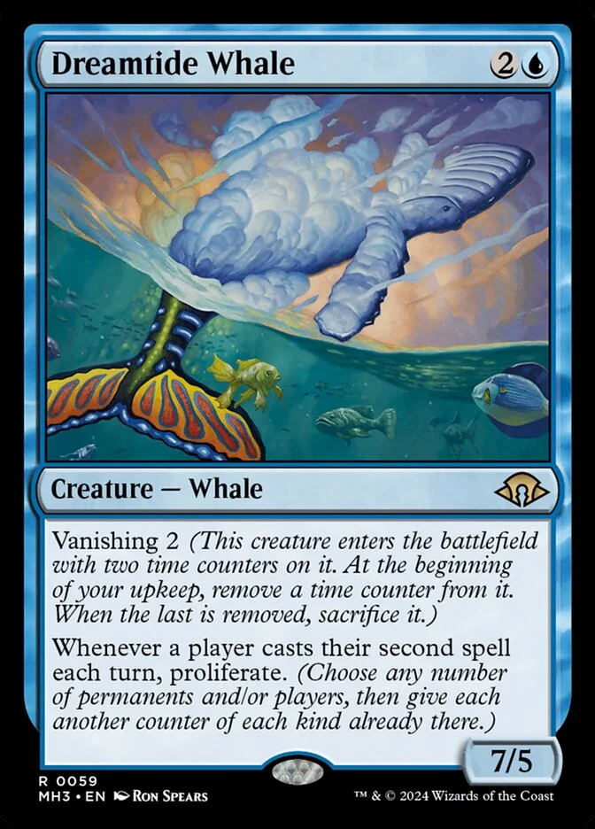 Dreamtide Whale (Modern Horizons 3) - Magic: The Gathering in TCG Land