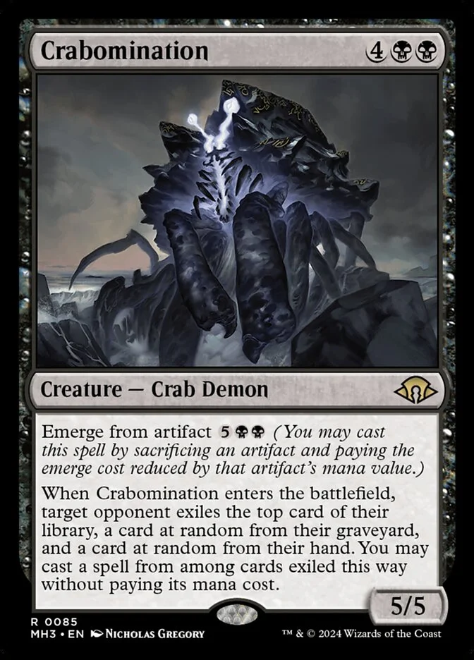 Crabomination (Modern Horizons 3) - Magic: The Gathering in TCG Land