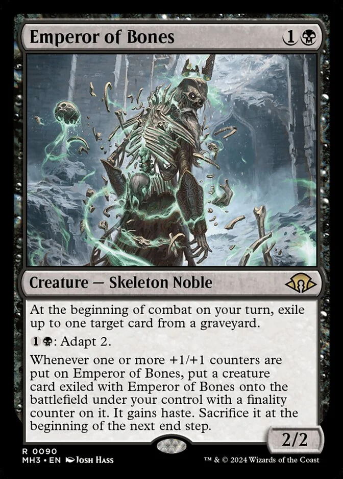 Emperor of Bones (Modern Horizons 3) - Magic: The Gathering in TCG Land