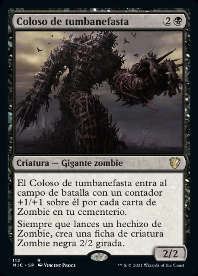 Coloso de tumbanefasta (Midnight Hunt Commander) - Magic: The Gathering in TCG Land