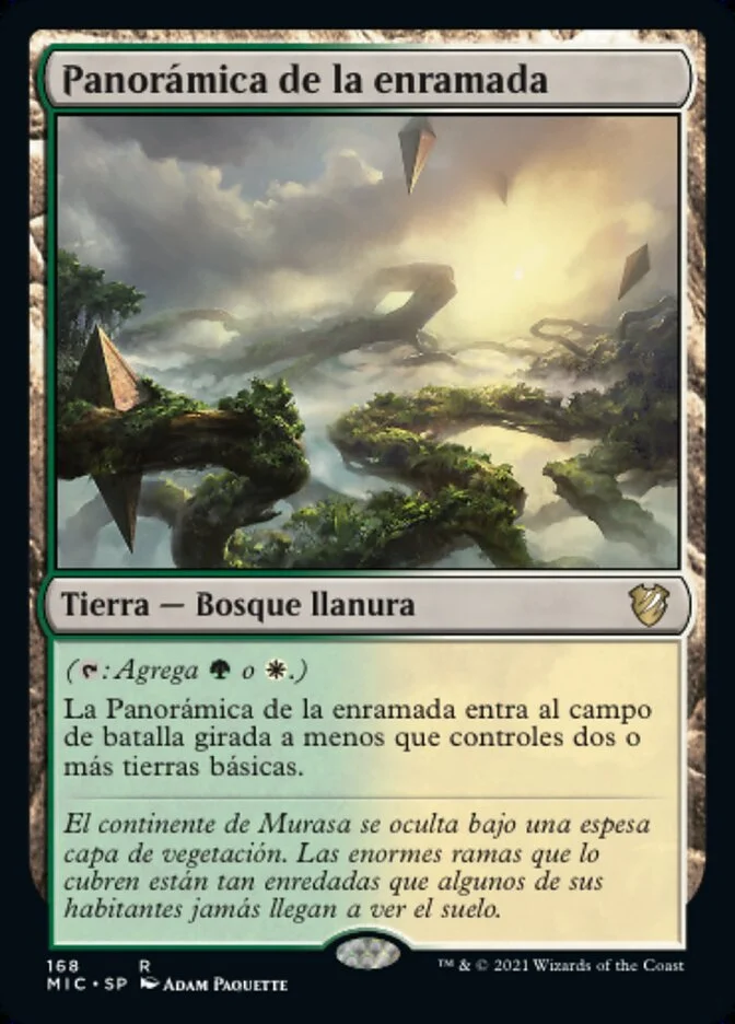 Panorámica de la enramada (Midnight Hunt Commander) - Magic: The Gathering in TCG Land México