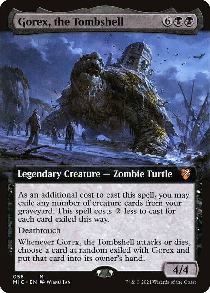Gorex, the Tombshell (Midnight Hunt Commander) - Magic: The Gathering in TCG Land