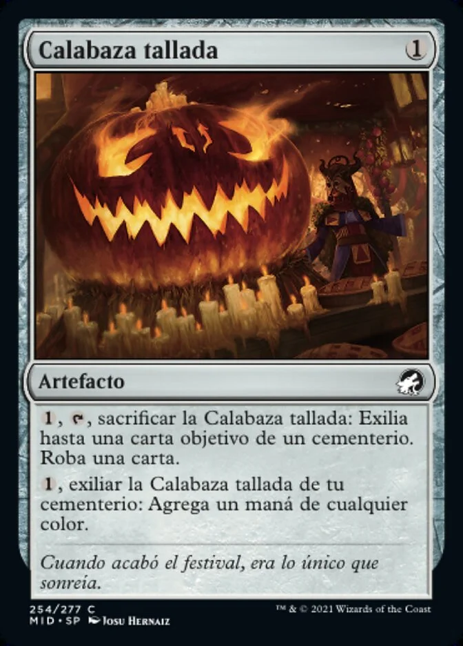 Calabaza tallada (Innistrad: Midnight Hunt) - Magic: The Gathering in TCG Land México