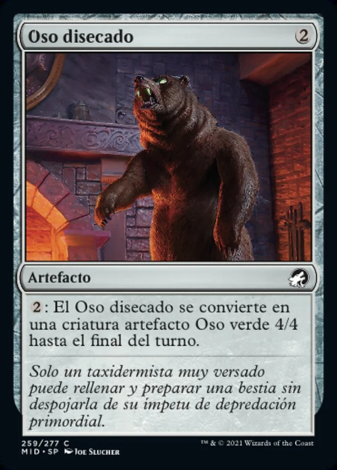 Oso disecado (Innistrad: Midnight Hunt) - Magic: The Gathering in TCG Land
