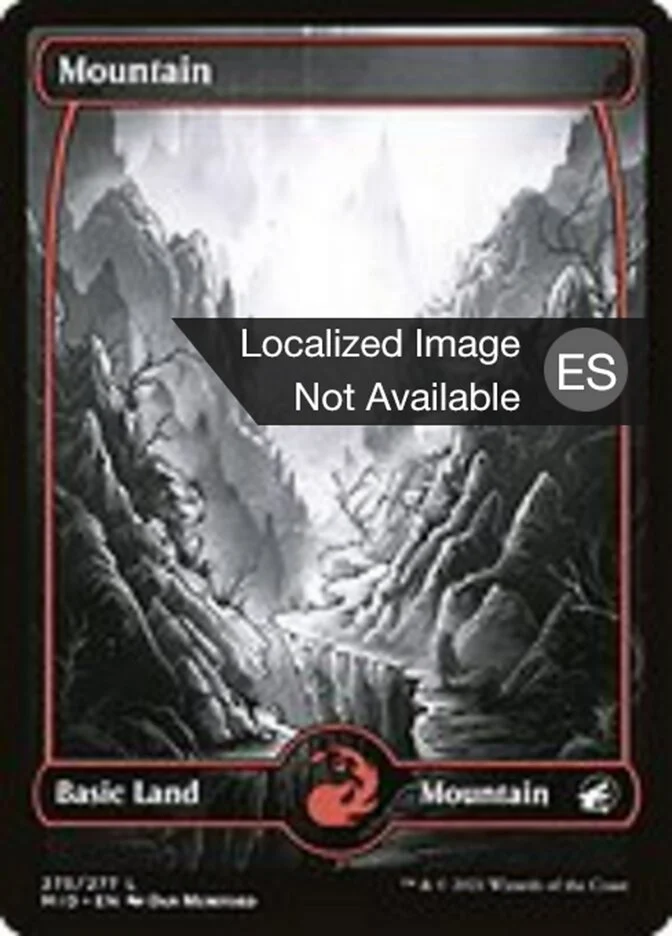 Montaña (Innistrad: Midnight Hunt) - Magic: The Gathering in TCG Land