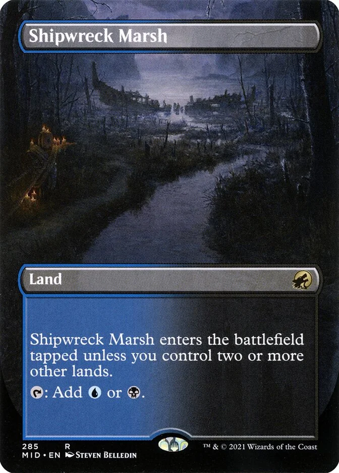 Shipwreck Marsh (Innistrad: Midnight Hunt) - Magic: The Gathering in TCG Land