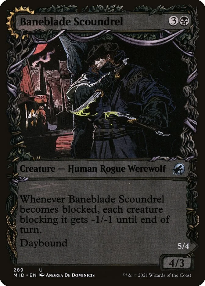Baneblade Scoundrel (Innistrad: Midnight Hunt) - Magic: The Gathering in TCG Land