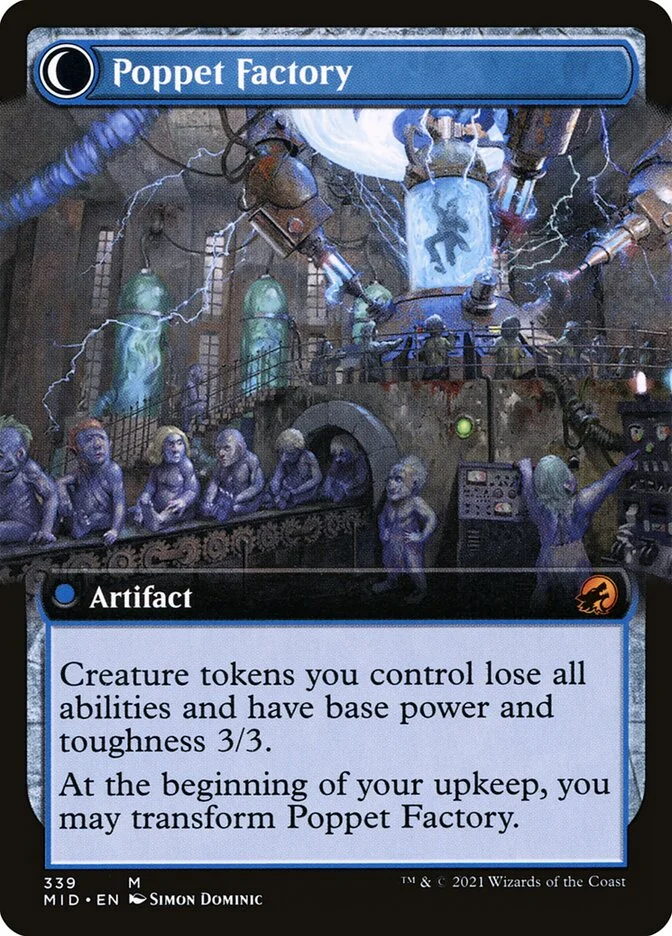 Poppet Factory (Innistrad: Midnight Hunt) - Magic: The Gathering in TCG Land