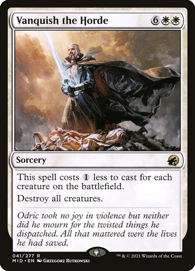 Vanquish the Horde (Innistrad: Midnight Hunt) - Magic: The Gathering in TCG Land