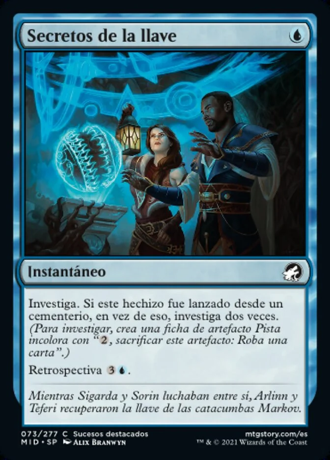 Secretos de la llave (Innistrad: Midnight Hunt) - Magic: The Gathering in TCG Land México