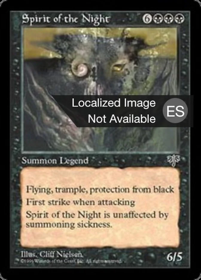Espíritu de la Noche (Mirage) - Magic: The Gathering in TCG Land
