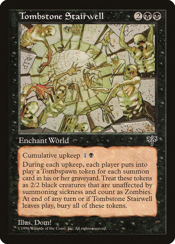 Tombstone Stairwell (Mirage) - Magic: The Gathering in TCG Land