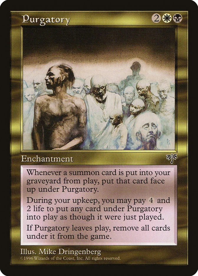 Purgatory (Mirage) - Magic: The Gathering in TCG Land