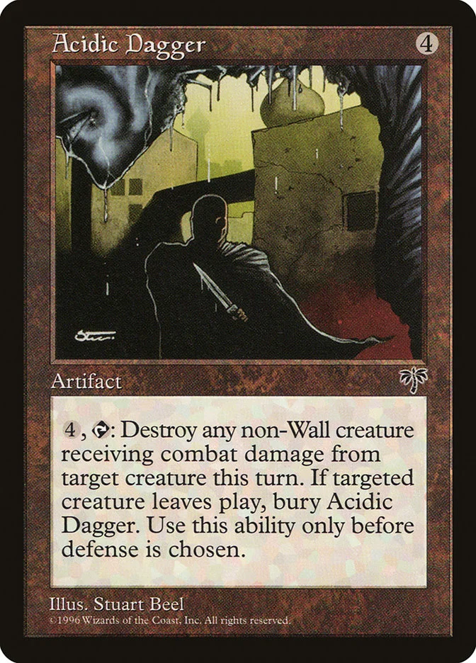 Acidic Dagger (Mirage) - Magic: The Gathering in TCG Land