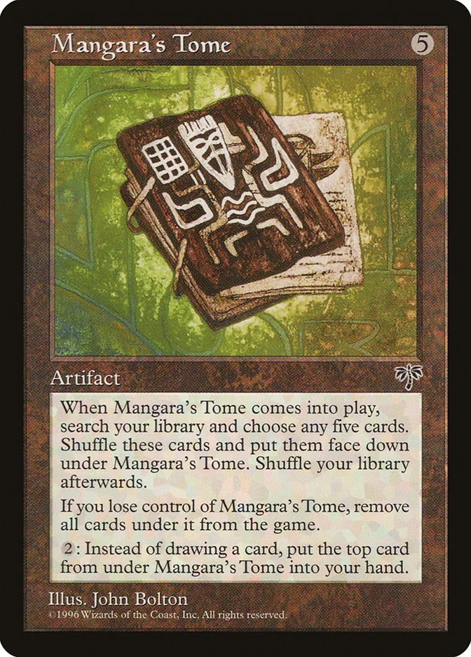 Mangara's Tome (Mirage) - Magic: The Gathering in TCG Land