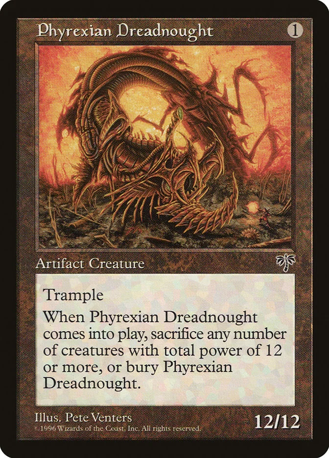 Phyrexian Dreadnought (Mirage) - Magic: The Gathering in TCG Land México