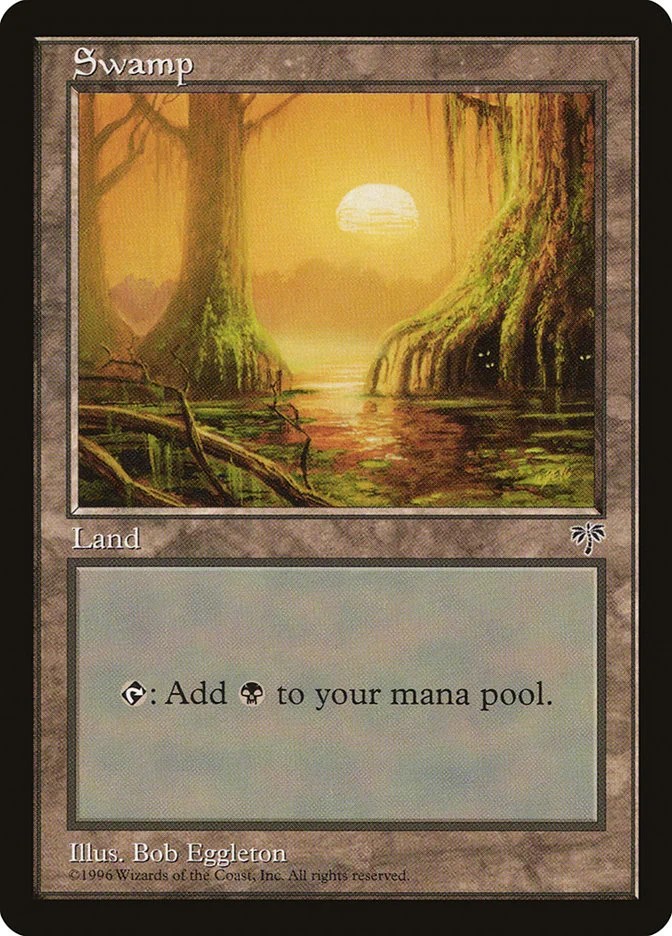 Swamp (Mirage) - Magic: The Gathering in TCG Land