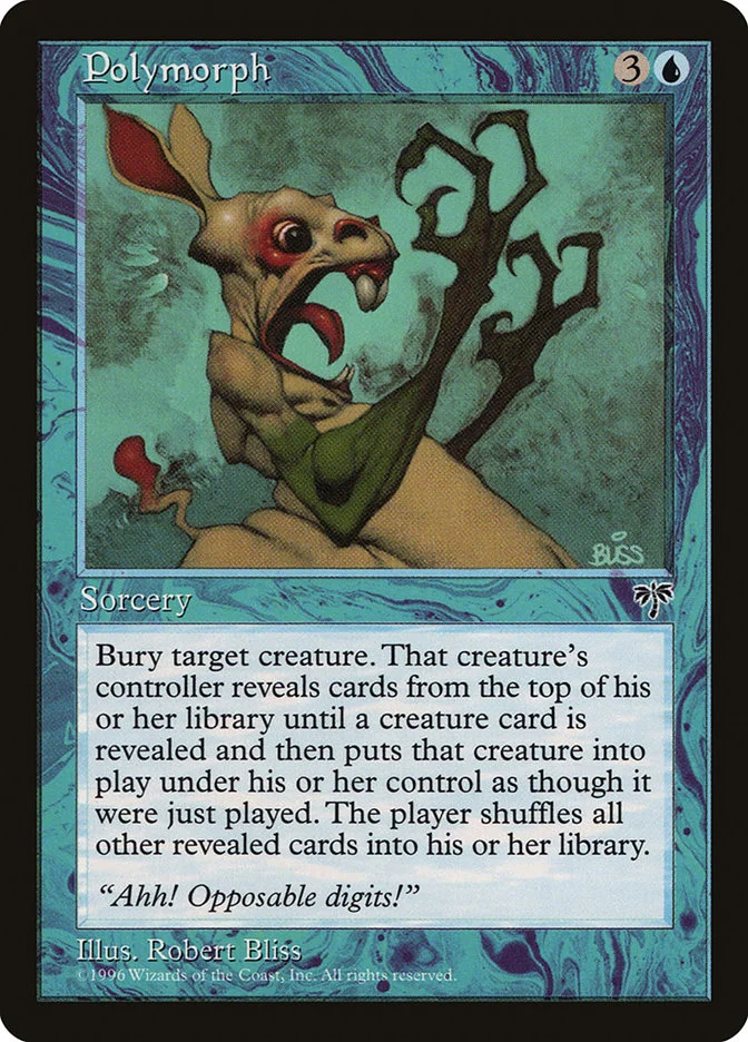 Polymorph (Mirage) - Magic: The Gathering in TCG Land