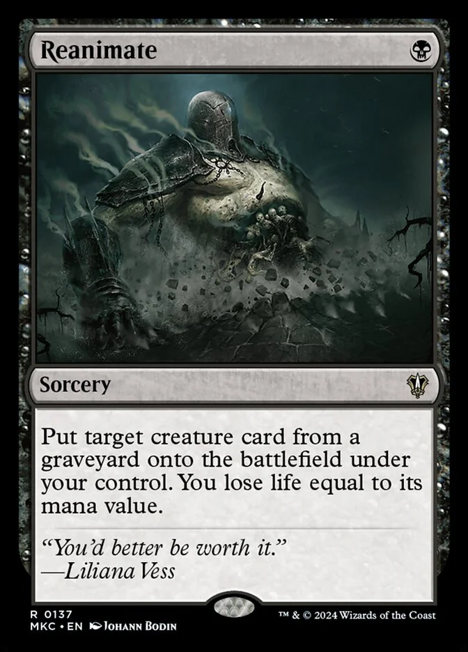 Reanimate — All printings & prices — TCG Land