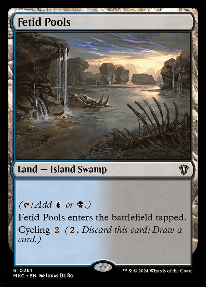 Fetid Pools (Murders at Karlov Manor Commander) - Magic: The Gathering in TCG Land
