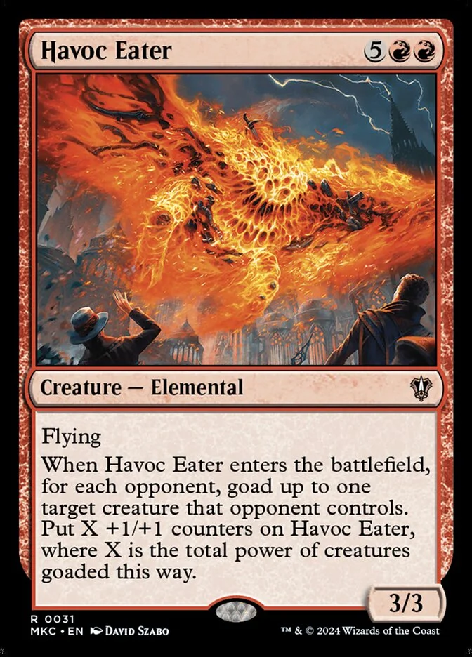 Havoc Eater (Murders at Karlov Manor Commander) - Magic: The Gathering in TCG Land México