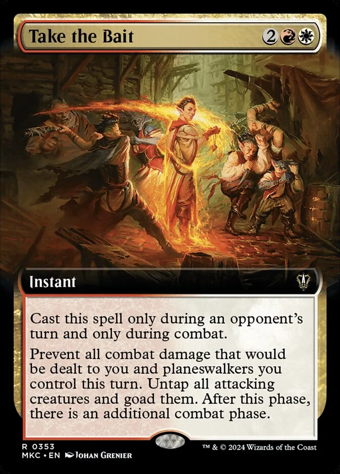 Take the Bait (Murders at Karlov Manor Commander) - Magic: The Gathering in TCG Land