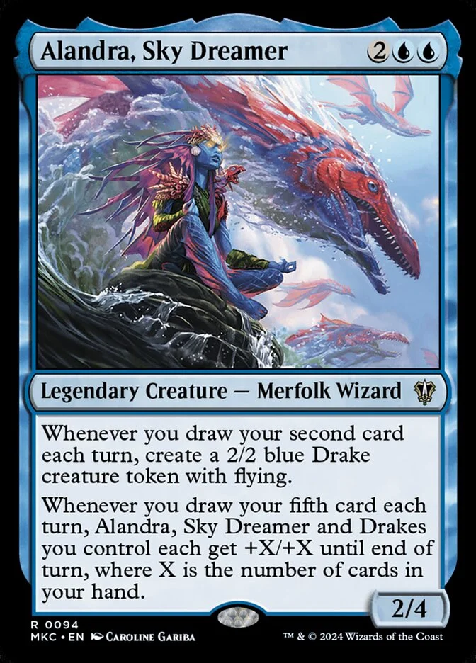 Alandra, Sky Dreamer (Murders at Karlov Manor Commander) - Magic: The Gathering in TCG Land