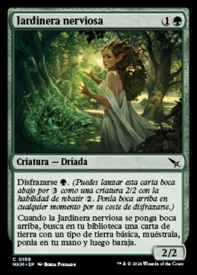 mano nerviosa juego de cartas