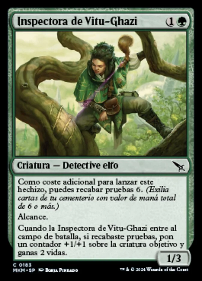 Inspectora de Vitu-Ghazi (Murders at Karlov Manor) - Magic: The Gathering in TCG Land