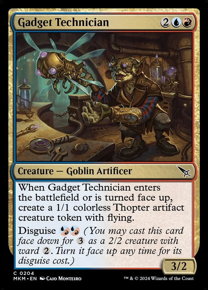 Gadget Technician (Murders at Karlov Manor) - Magic: The Gathering in TCG Land