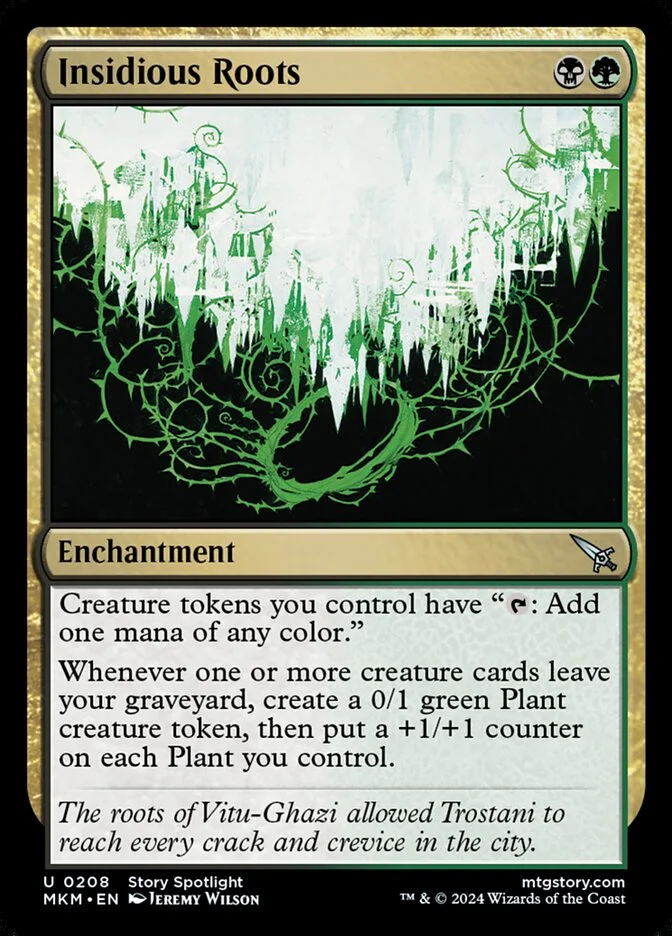 Insidious Roots (Murders at Karlov Manor) - Magic: The Gathering in TCG Land