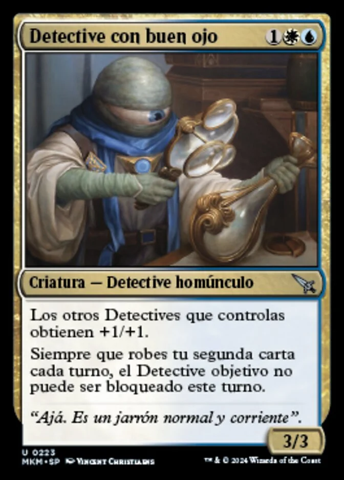 Detective con buen ojo (Murders at Karlov Manor) - Magic: The Gathering in TCG Land México