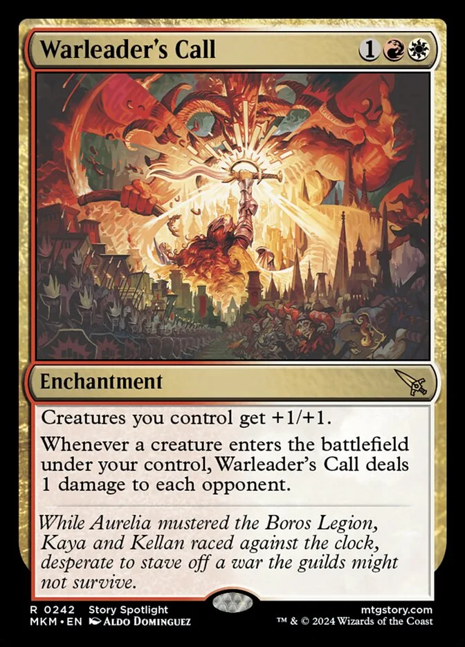 Warleader's Call (Murders at Karlov Manor) - Magic: The Gathering in TCG Land