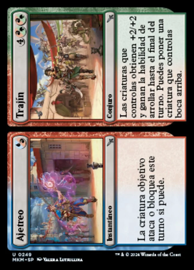 Ajetreo // Trajín (Murders at Karlov Manor) - Magic: The Gathering in TCG Land