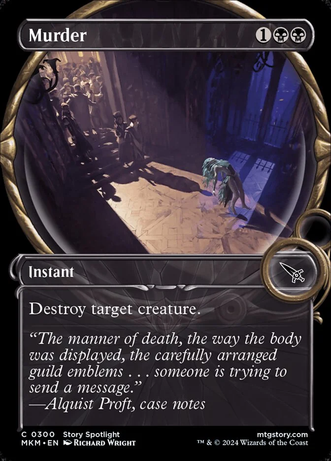 Murder (Murders at Karlov Manor) - Magic: The Gathering in TCG Land