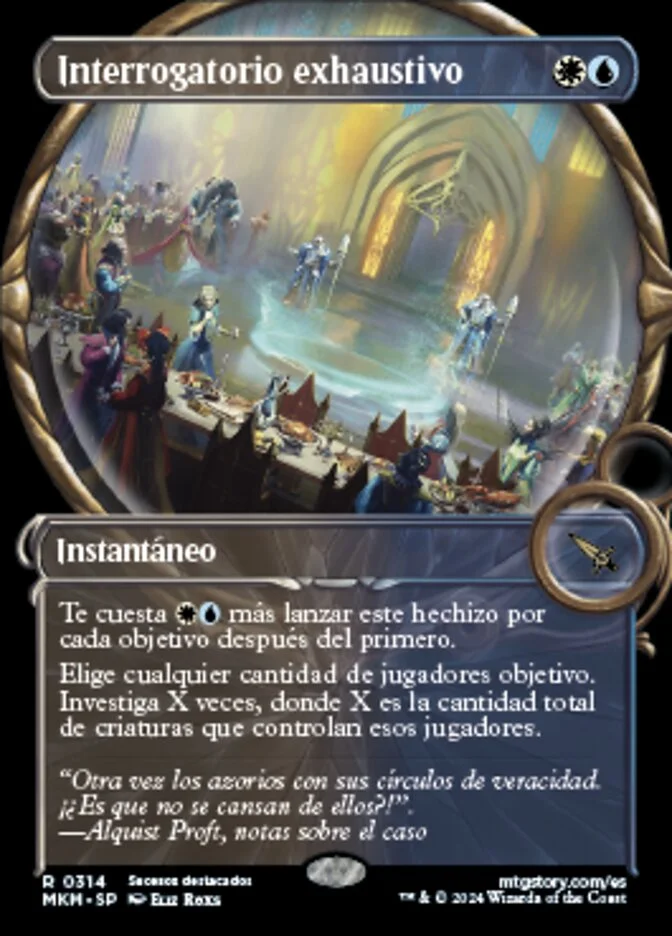 Interrogatorio exhaustivo (Murders at Karlov Manor) - Magic: The Gathering in TCG Land México