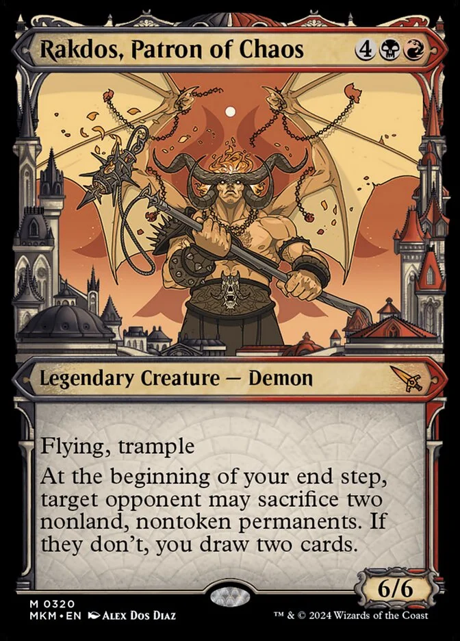 Rakdos, Patron of Chaos (Murders at Karlov Manor) - Magic: The Gathering in TCG Land