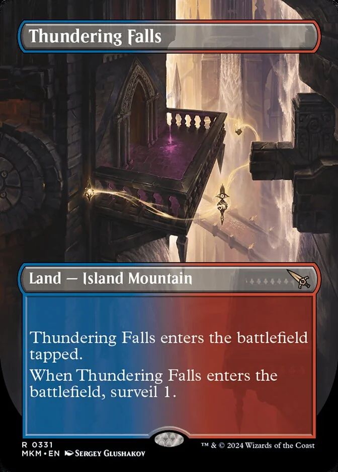 Thundering Falls (Murders at Karlov Manor) - Magic: The Gathering in TCG Land