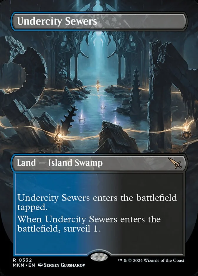 Undercity Sewers (Murders at Karlov Manor) - Magic: The Gathering in TCG Land