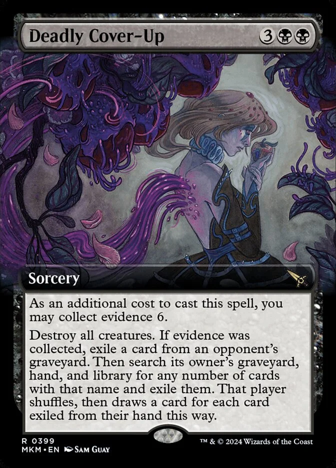 Deadly Cover-Up (Murders at Karlov Manor) - Magic: The Gathering in TCG Land