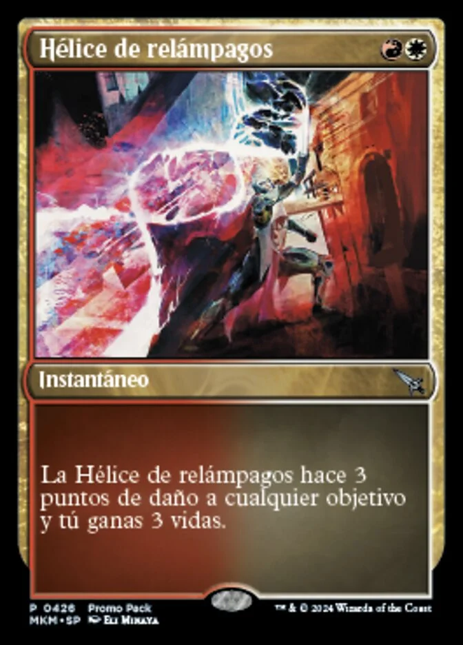 Hélice de relámpagos (Murders at Karlov Manor) - Magic: The Gathering in TCG Land